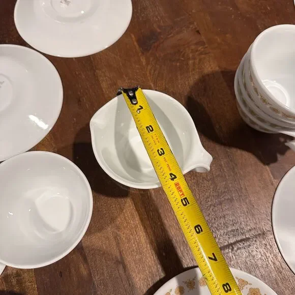 Vintage Pyrex Corelle Corning ware Gold Butterfly Tea Set 18 pieces Cottage Core